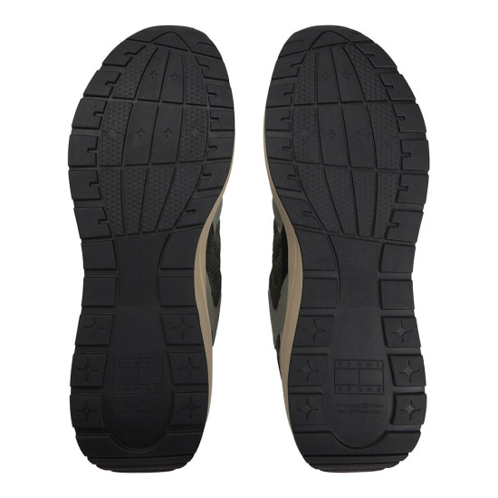 Tommy Hilfiger Mixed Texture Toggle Cord Trainers